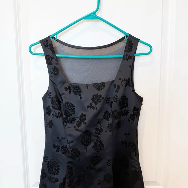Vintage Blondie Nites Y2K Whimsigoth‎ Prom Dress Size 3/4 Fairy Velvet Burnout - Image 3