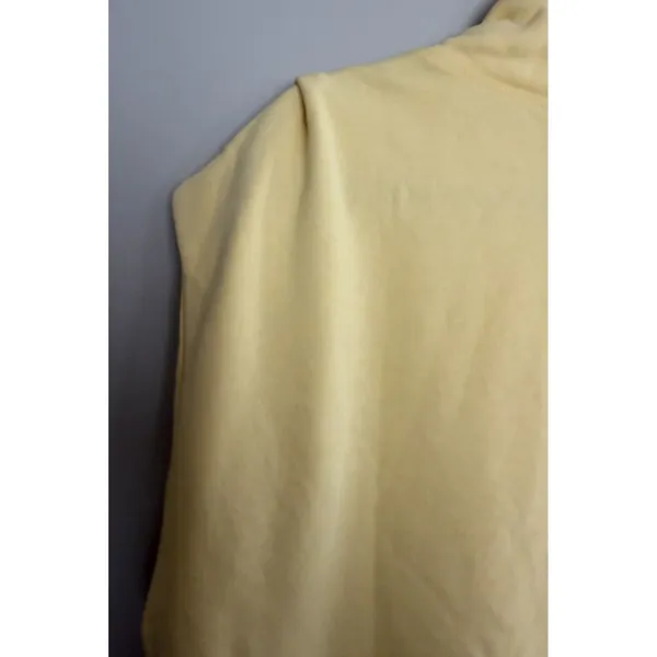 Free People Victory Mock Neck Sleeveless Sweatshirt Yellow Women's Size Large - Image 8