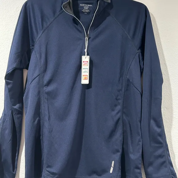North End women’s long sleeve blue Shirt -Medium - Image 3