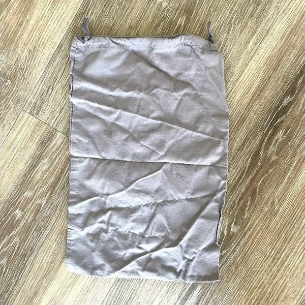 Miu miu small grey drawstring dust bag - Image 4