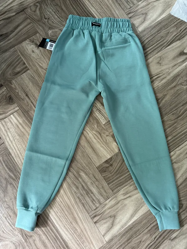 Alphalete WOMEN'S ELMTS RELAXED CUFFED JOGGER - Teal , Size Small - Image 8