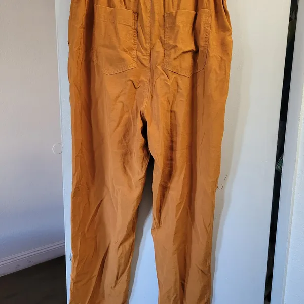 Madewell Women's Dunaway Paperbag Waist Pants Size L - Image 7