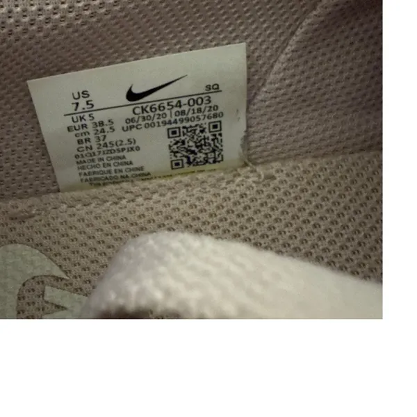 Nike Dunk Low Disrupt 'Platinum Violet' Pink White Sneakers Size Women's 7.5 - Image 6