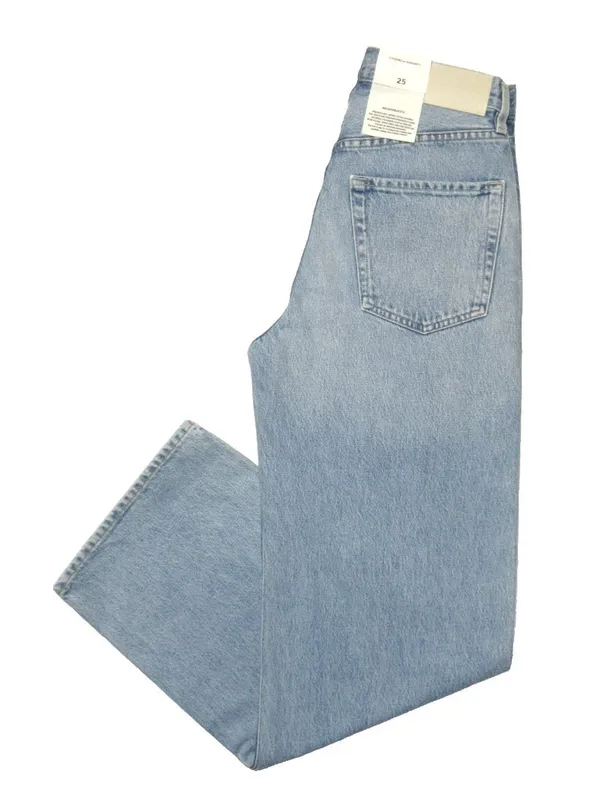 NWT Citizens of Humanity Ayla Baggy in Tuxedo Skylights Rigid Jeans 25 - Image 8