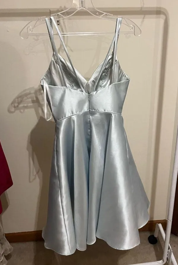 Blue Homecoming Dress Size 2 - Image 4