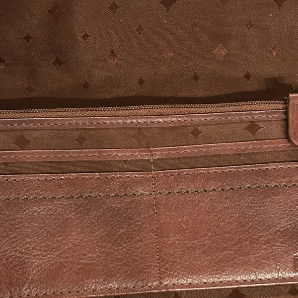Fossil Brown Patterned Wallet - Image 12