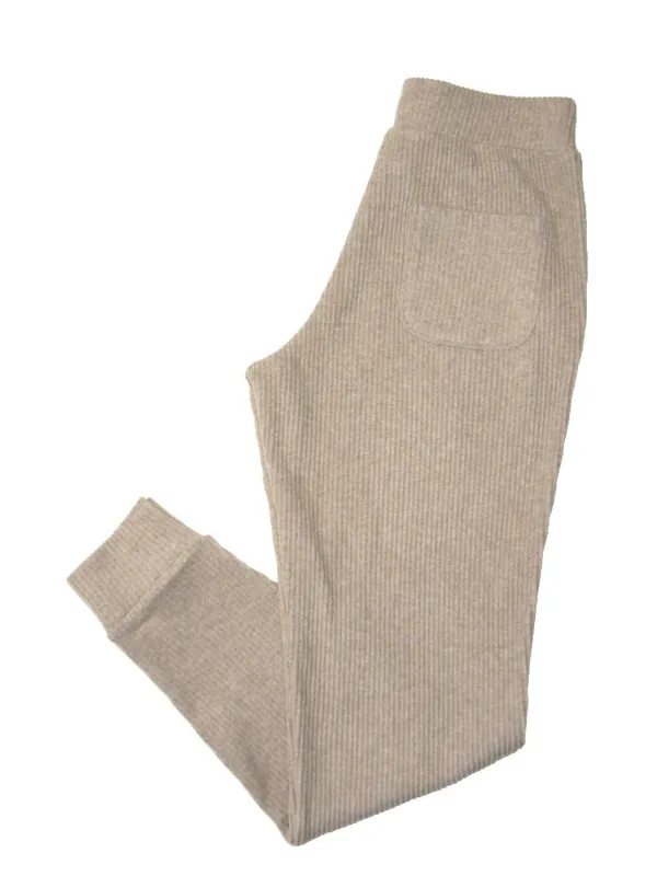 NWT Alo Yoga Muse Sweatpant in Heather Gravel Ribbed Tapered Jogger Pants XXS - Image 11