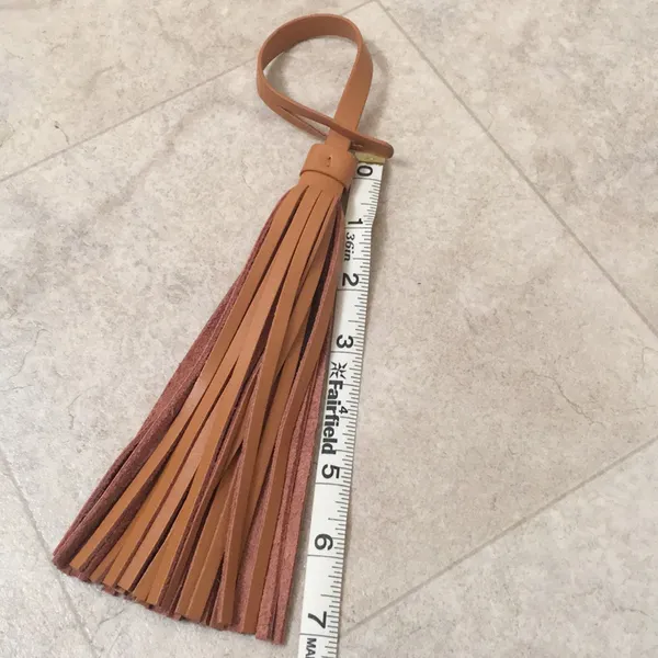 🎈SALE🎈Brown Leather Tassle - Image 4