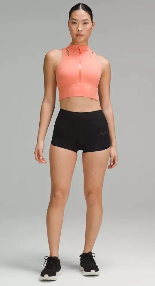 Lululemon Nulux Tight-Fit High-Rise Track Short 2.5" - Black - 4 - Image 2