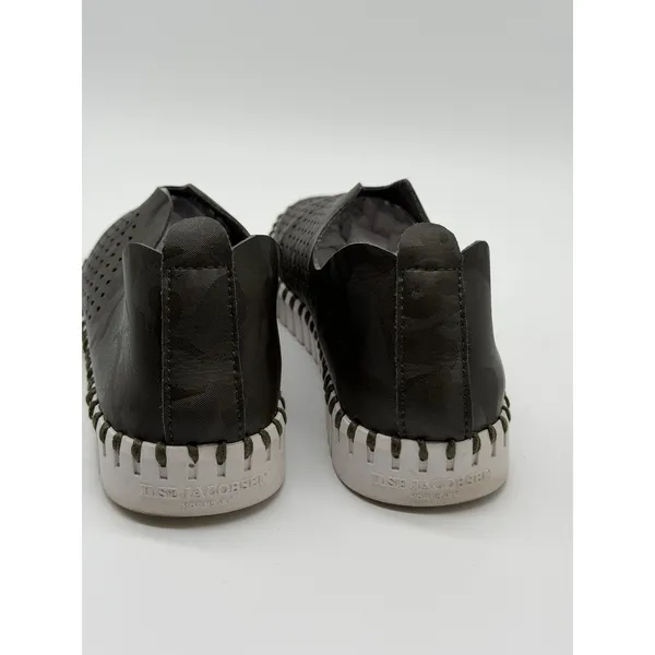 Ilse Jacobsen‎ Tulip Women's Shoes Green Leather 8 Casual Comfort - Image 5