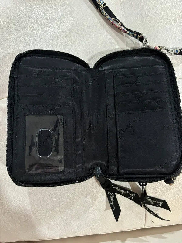 Vera Bradley Wallet Phone Crossbody Purse/ Clutch - Image 2