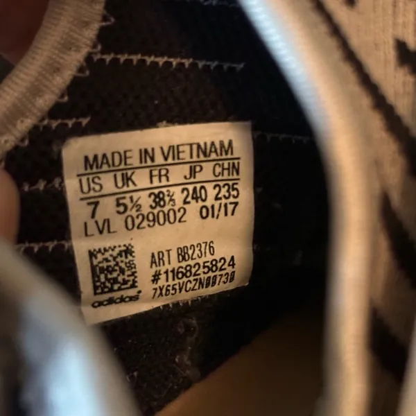 Adidas NMD XR1 zebra running shoe - Image 7