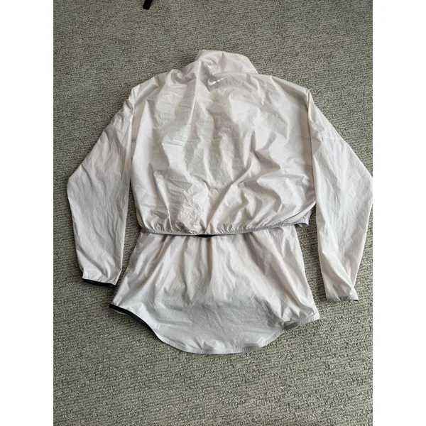Nike Womens Convertible 2-in-1 Running Jacket Vest Pale Pink Medium CJ2214-601 - Image 4