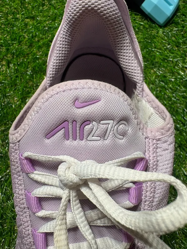 Nike Air Max 270 pink, silver and clear women’s 8.5 - Image 3