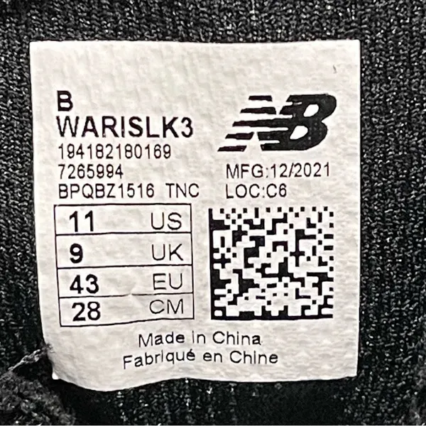 New Balance Fresh Foam Arishi V3 Women's Black Running Shoes Size 11B - Image 5
