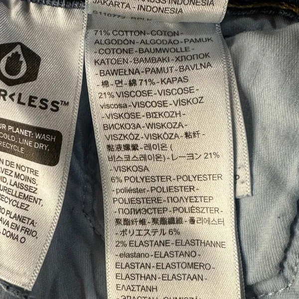 Levi’s SZ 28 - 311 Shaping Skinny Jeans Distressed Mid-Rise Stretch Blue Womens - Image 11