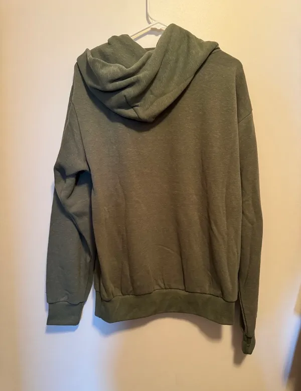 New Tribe Kelley Butter Hoodie Unisex Costal Country Side Pine Green Small - Image 3