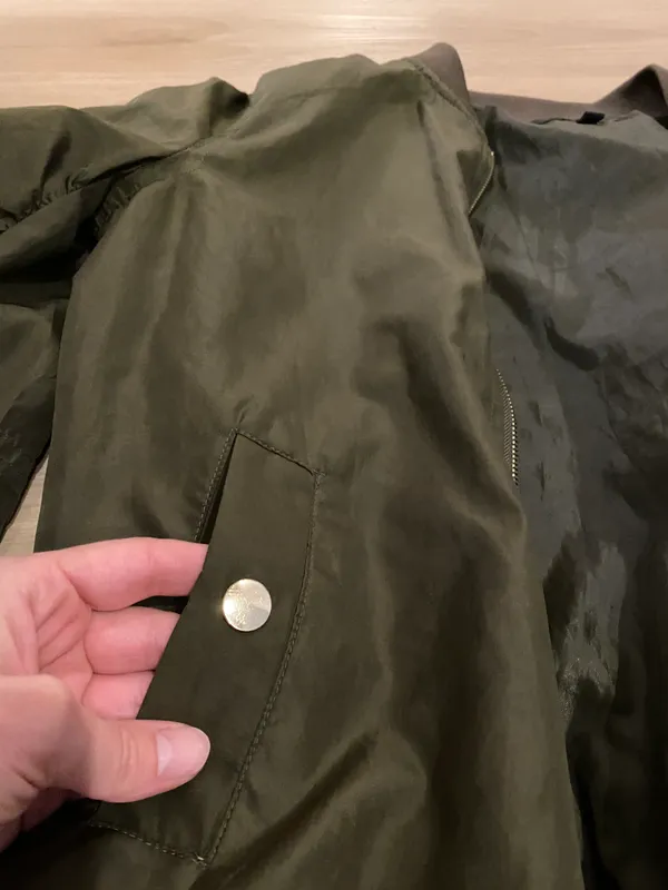 Boutique Military Bomber Jacket - Image 4