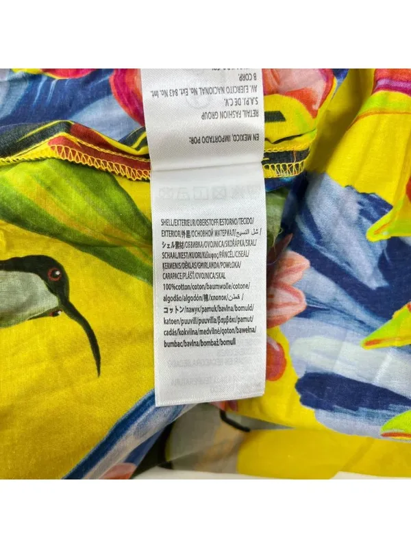 NWOT Farm Rio Cotton Bright Nature Maxi Sundress Multicolor Size XS - Image 10