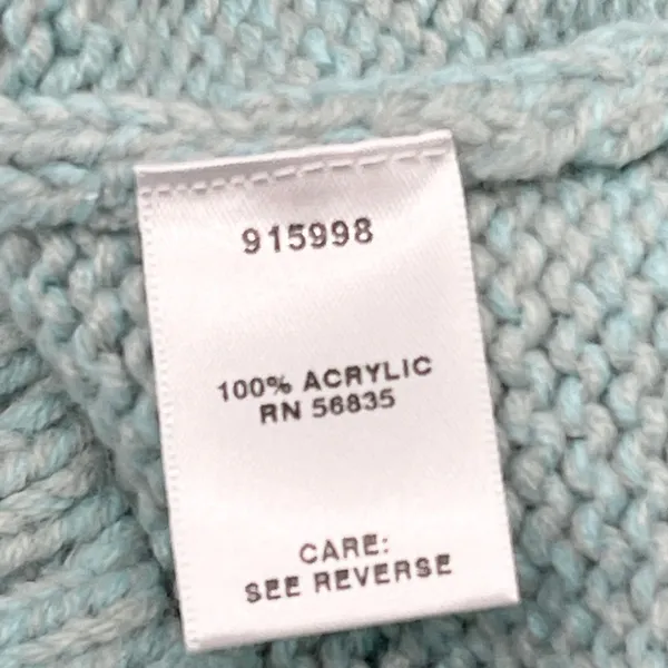 Cabelas Womens‎ Crochet Knit Hoodie Sweater Small Boho Cottage Festival Hippie - Image 8