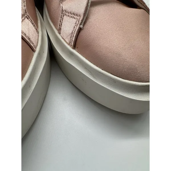 Adidas Sleek Super Vapour Pink Satin Platform Sneakers Women’s Size 9.5 - Image 8