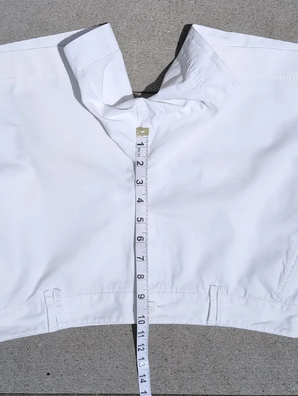 LOFT White Chino Shorts | Loft Size 10 White Shorts 6in Inseam - Image 5