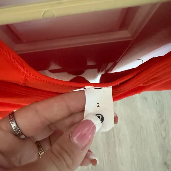 Lululemon Athletica Red Crop Top - Image 2