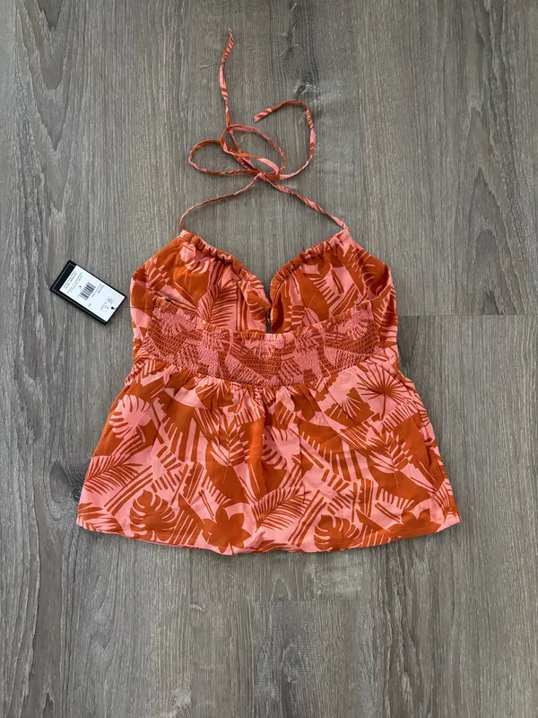 NWT Volcom Floral Halter tank top (S) - Image 5