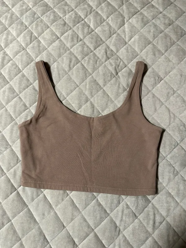 John Galt Tank Cropped Pink - Image 3