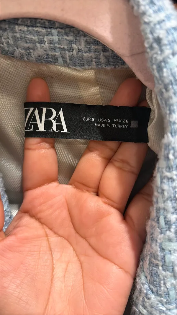 ZARA Blazer Light Blue - Image 2