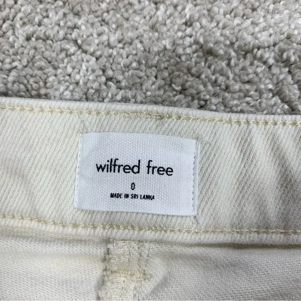 Aritzia Wilfred Modern Supply Twill Cargo Pants High Waisted in Gd Birch Size 0 - Image 13