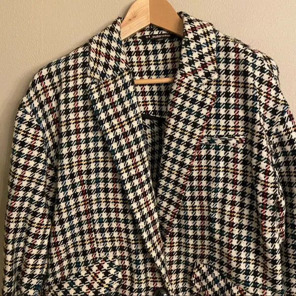 ZARA TRF Houndstooth Jacket‎ - Image 3