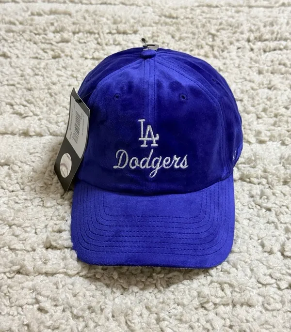 NEW 47 Brand Velour Los Angeles Dodgers Spirited ’47 Clean Up Hat - Image 2