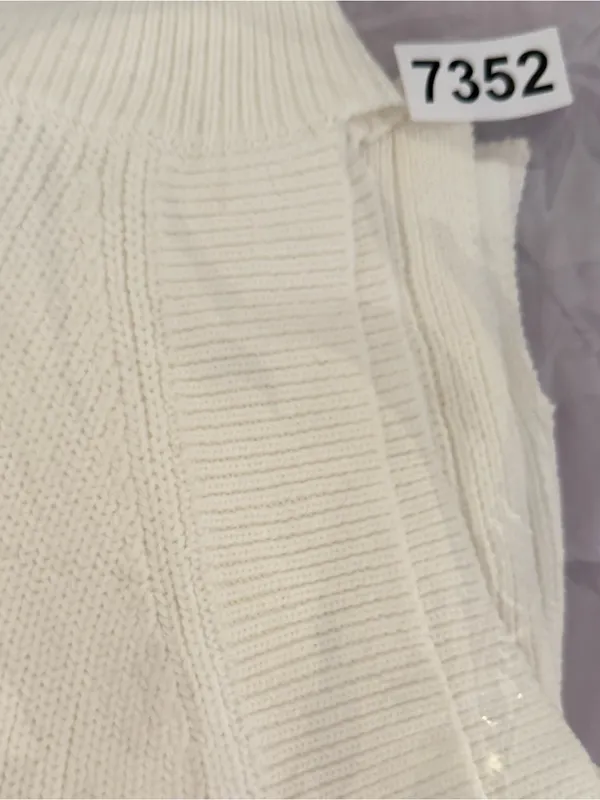 Wilfred Aritzia Crevier Ribbed Knit Halter Tank Top - Image 6
