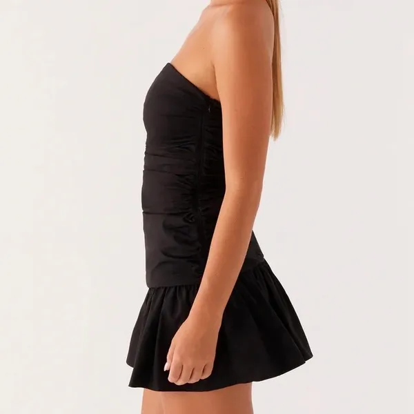 Peppermayo Carmel Mini Dress - Black - Image 2