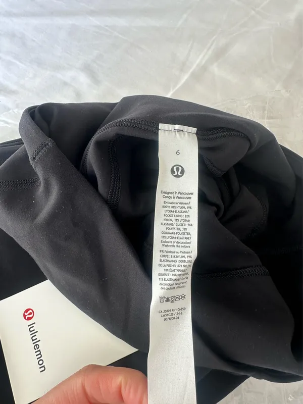 Lululemon Groove Nulu Super-High-Rise Flared Pants Black 6 - Image 7