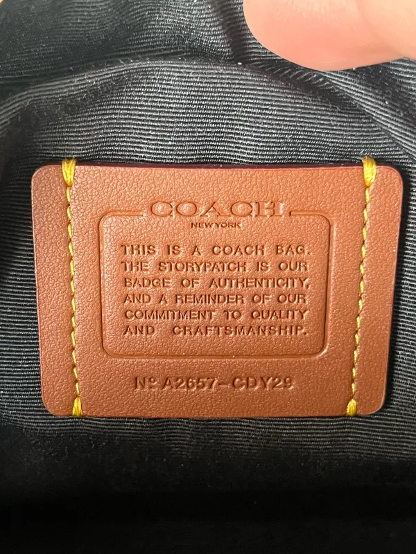 Coach Mini Rowan Crossbody Bag - Image 10