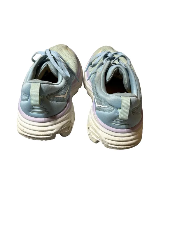 Hoka Bondi 8 Women Size 8 B Airy Blue Running Walking Shoes Sneaker 1127952 - Image 4