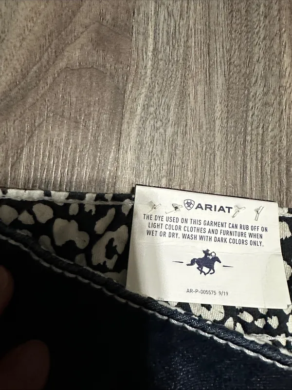 Ariat Women's Dark Blue Bootcut Jeans - Image 3