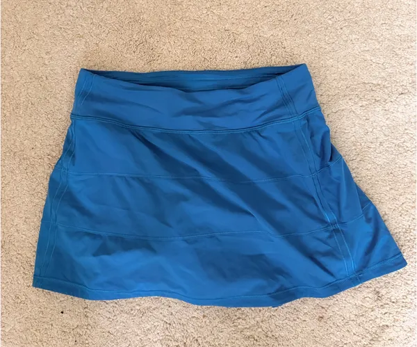 Lululemon Skirt Pleated Tennis teal - Image 2