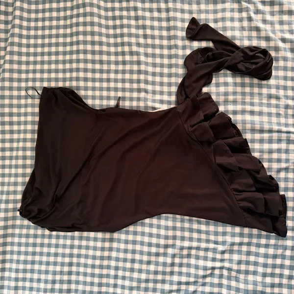 Lulus Black Off the shoulder top - Image 4