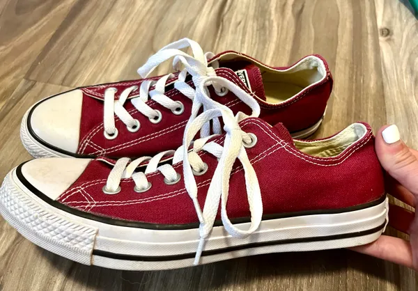 Converse Ankle Chucks Maroon - Image 2