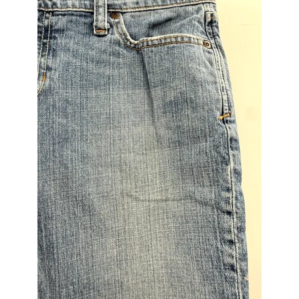 Abercrombie & Fitch Y2K Low Rise Bootcut Jeans Womens 8 Blue‎ Stretch Vintage - Image 6