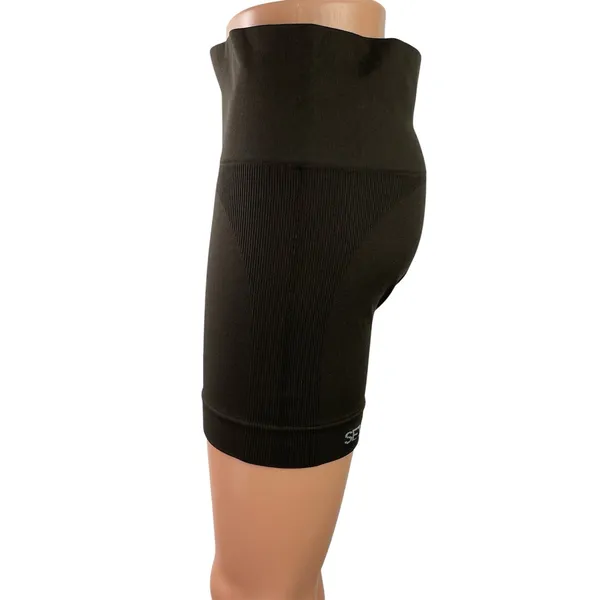 Set Active Women's Brown Mid Rise Athletic Activewear Biker Running Shorts Sz XL - Image 2