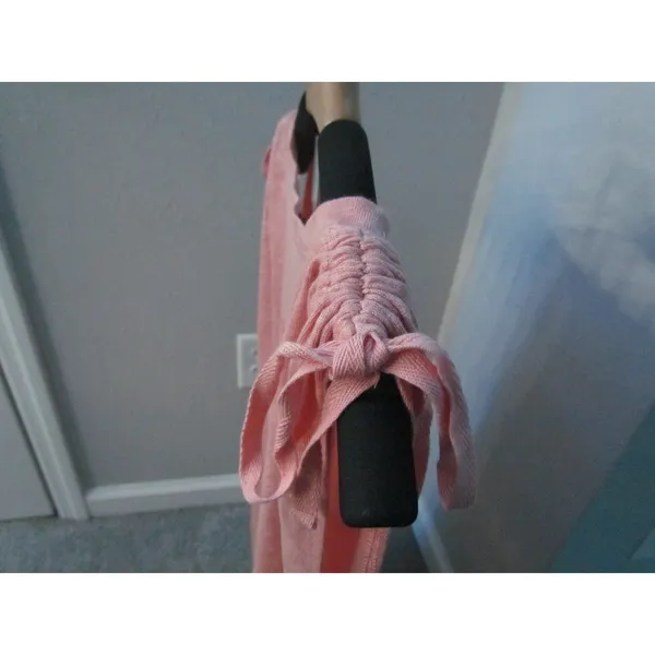 Sanctuary Tank Top Large‎ Pink Linen Tie Shoulder V-Neck Sleeveless Boho - Image 7