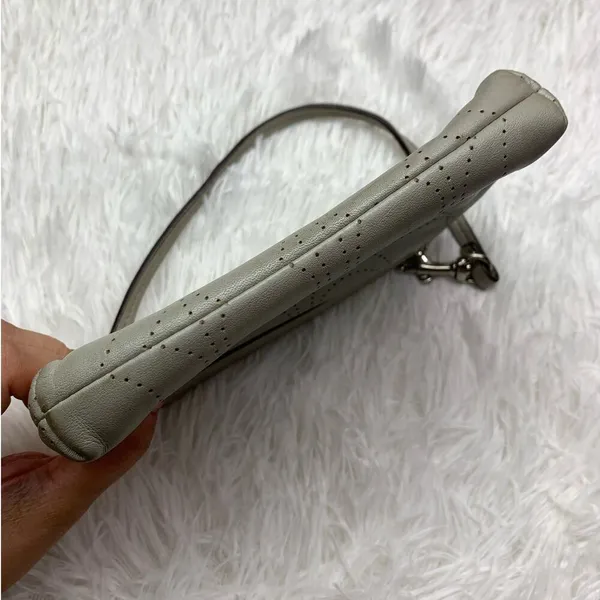 COACH Silver Signature Wristlet - Image 3