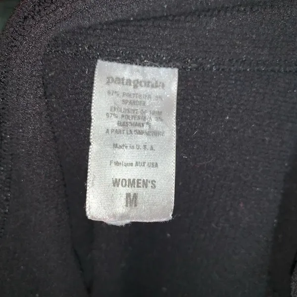 Patagonia black gorpcore M hiking outdoorsy pullover - Image 3