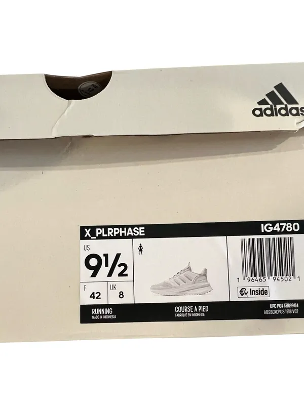 Adidas X_PLRPHASE Sneakers Cloud White Zero Metallic Women’s 9.5 IG4780 NWT - Image 6