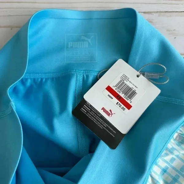 NWT‎ Puma Plaid Golf Skort Sz XS - Image 5