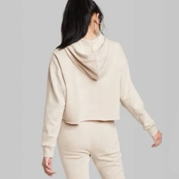 Wild Fable Cropped Hoodie Size Medium - Image 4